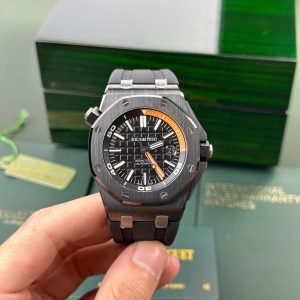Audemars Piguet Royal Oak Offshore Diver 15707CE Black Dial Black Ceramic Rubber Best Replica APSF 42mm - Image 9
