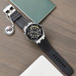 Audemars Piguet Royal Oak Offshore Diver 15720CN Black Dial Ceramic Bezel Rubber Replica IPF 42mm - Image 2
