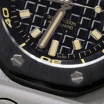 Audemars Piguet Royal Oak Offshore Diver 15720CN Black Dial Ceramic Bezel Rubber Replica IPF 42mm - Image 5