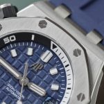 Audemars Piguet Royal Oak Offshore Diver 15720ST Blue Dial Rubber Replica IPF 42mm - Image 4