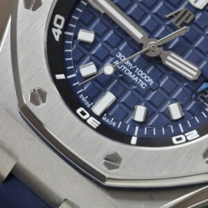 Audemars Piguet Royal Oak Offshore Diver 15720ST Blue Dial Rubber Replica IPF 42mm - Image 5