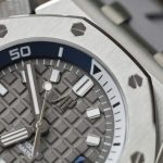 Audemars Piguet Royal Oak Offshore Diver 15720ST Grey Dial Rubber Replica IPF 42mm - Image 4