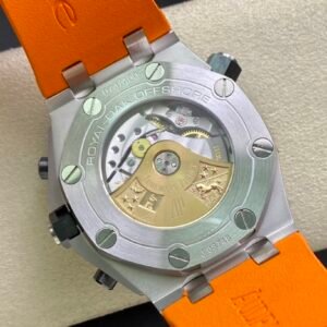 Audemars Piguet Royal Oak Offshore Diver Chronograph 26703ST Orange Dial Orange Rubber Best Replica JHF 42mm - Image 15