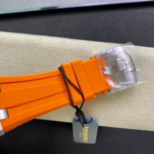 Audemars Piguet Royal Oak Offshore Diver Chronograph 26703ST Orange Dial Orange Rubber Best Replica JHF 42mm - Image 16