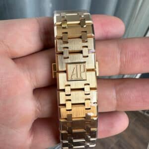 Audemars Piguet Royal Oak Perpetual Calendar 26574BA Blue Dial 18K Yellow Gold Wrapped Best Replica 41mm - Image 13
