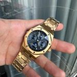 Audemars Piguet Royal Oak Perpetual Calendar 26574BA Blue Dial 18K Yellow Gold Wrapped Best Replica 41mm - Image 3