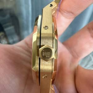Audemars Piguet Royal Oak Perpetual Calendar 26574BA Blue Dial 18K Yellow Gold Wrapped Best Replica 41mm - Image 8