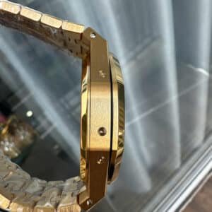 Audemars Piguet Royal Oak Perpetual Calendar 26574BA Blue Dial 18K Yellow Gold Wrapped Best Replica 41mm - Image 9