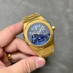 Audemars Piguet Royal Oak Perpetual Calendar 26574BA Yellow Gold Blue Dial Best Replica 41mm - Image 10