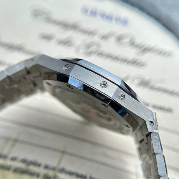 Audemars Piguet Royal Oak Perpetual Calendar 26574ST Black Dial Replica 41mm - Image 6