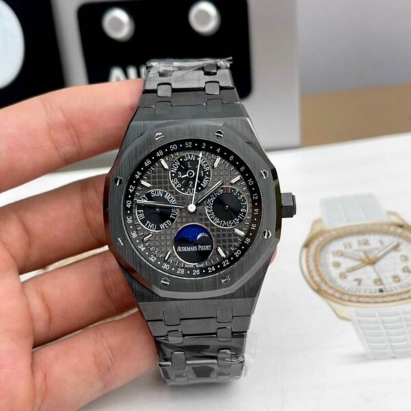 Audemars Piguet Royal Oak Perpetual Calendar 26579CE Grey Dial Black Ceramic Best Replica APSF 41mm - Image 1