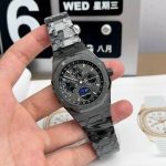 Audemars Piguet Royal Oak Perpetual Calendar 26579CE Grey Dial Black Ceramic Best Replica APSF 41mm - Image 12