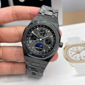 Audemars Piguet Royal Oak Perpetual Calendar 26579CE Grey Dial Black Ceramic Best Replica APSF 41mm - Image 13