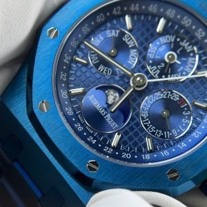 Audemars Piguet Royal Oak Perpetual Calendar 26579CS Blue Ceramic 1:1 Best Replica BBR 41mm - Image 7