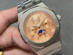 Audemars Piguet Royal Oak Perpetual Calendar 26615TI Salmon Dial Top Quality Replica 41mm - Image 4