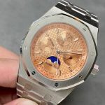Audemars Piguet Royal Oak Perpetual Calendar 26615TI Salmon Dial Top Quality Replica 41mm - Image 11