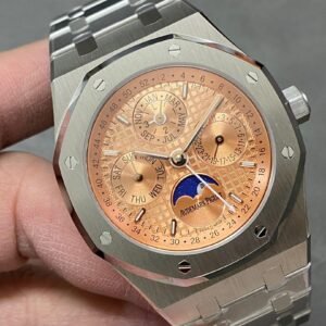 Audemars Piguet Royal Oak Perpetual Calendar 26615TI Salmon Dial Top Quality Replica 41mm - Image 12