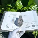 Audemars Piguet Royal Oak Red Arabic Numerals Iced Out Moissanite Super Clone 41m - Image 10