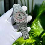 Audemars Piguet Royal Oak Red Arabic Numerals Iced Out Moissanite Super Clone 41m - Image 12