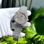 Audemars Piguet Royal Oak Red Arabic Numerals Iced Out Moissanite Super Clone 41m - Image 13