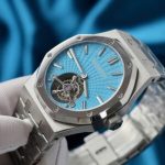 Audemars Piguet Royal Oak Tourbillon Tiffany Blue Dial Best Quality Replica 41mm - Image 4