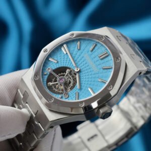 Audemars Piguet Royal Oak Tourbillon Tiffany Blue Dial Best Quality Replica 41mm - Image 4