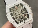 Hublot Spirit of Big Bang White Ceramic 641.HX.0173.LR 42mm(blue) - Image 4