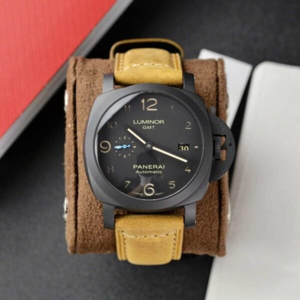 Panerai Luminor 1950 3 Days GMT Ceramic Black Dial PAM01441 1:1 Best Replica VSF 44mm - Image 1