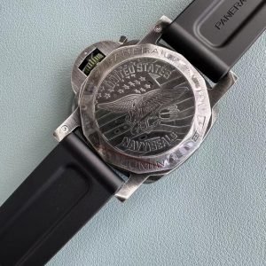 Panerai Luminor Marina Navy Seals PAM01412 Grey Dial Rubber Strap Best Replica VSF 44mm - Image 14