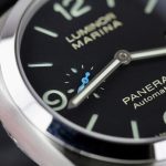 Panerai Luminor Marina Steel Black Dial PAM1312 Leather Best Replica VSF 44mm - Image 4