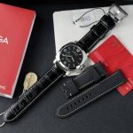 Panerai Luminor Marina Steel Black Dial PAM1312 Leather Best Replica VSF 44mm - Image 12