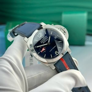 Panerai Luminor Quaranta BiTempo Luna Rossa PAM01404 Blue Dial Rubber Strap Best Replica VSF 40mm - Image 12