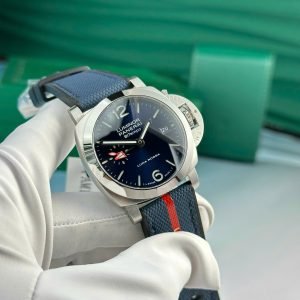 Panerai Luminor Quaranta BiTempo Luna Rossa PAM01404 Blue Dial Rubber Strap Best Replica VSF 40mm - Image 13