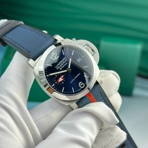 Panerai Luminor Quaranta BiTempo Luna Rossa PAM01404 Blue Dial Rubber Strap Best Replica VSF 40mm - Image 14