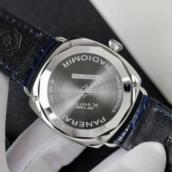 Panerai Radiomir Quaranta Blue Dial Leather Strap PAM01293 1:1 Best Replica VSF 40mm - Image 8