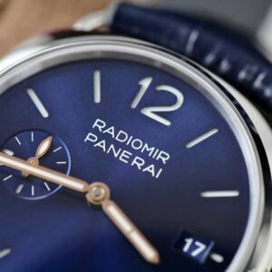 Panerai Radiomir Quaranta Blue Dial Leather Strap PAM01293 1:1 Best Replica VSF 40mm - Image 13