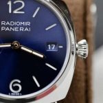 Panerai Radiomir Quaranta Blue Dial Leather Strap PAM01293 1:1 Best Replica VSF 40mm - Image 14