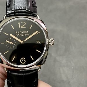 Panerai Radiomir Quaranta PAM1294 Black Dial Leather Strap 1:1 Super Clone VSF 40mm - Image 9