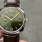 Panerai Radiomir Quaranta PAM1386 Green Dial Leather Strap 1:1 Best Replica VSF 40mm - Image 13