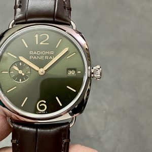 Panerai Radiomir Quaranta PAM1386 Green Dial Leather Strap 1:1 Best Replica VSF 40mm - Image 13