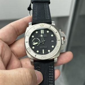 Panerai Submersible Mike Horn Edition PAM 984 Titanium Black Dial Black Strap Best Replica VSF 47mm - Image 7