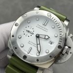 Panerai Submersible Quarantaquattro Bianco PAM1226 White Dial Green Rubber Strap 1:1 Best Replica VSF 44mm - Image 12