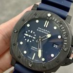 Panerai Submersible Quarantaquattro Carbotech Blu Abisso PAM1232 Blue Dial Rubber Strap Best Replica VSF 44mm - Image 11
