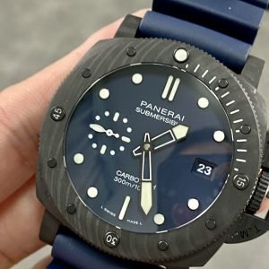 Panerai Submersible Quarantaquattro Carbotech Blu Abisso PAM1232 Blue Dial Rubber Strap Best Replica VSF 44mm - Image 11