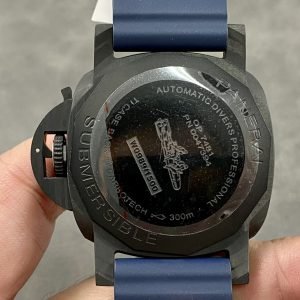 Panerai Submersible Quarantaquattro Carbotech Blu Abisso PAM1232 Blue Dial Rubber Strap Best Replica VSF 44mm - Image 15