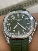 Patek Philippe Aquanaut 5167 300G 010 Black & Green & Brown 40mm(brown) - Image 17