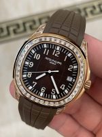 Patek Philippe Aquanaut 5167 300G 010 Black & Green & Brown 40mm(brown) - Image 25