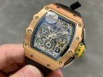 Richard Mille RM11-03 Carbon Automatic Flyback Chronograph Rose Gold - Image 4