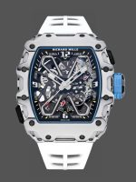 Richard Mille RM 35-03 Rafa Nadal White Carbon Quartz TPT(BLUE)