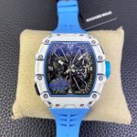 Richard Mille RM 35-03 Rafa Nadal White Carbon Quartz TPT(BLUE) - Image 10